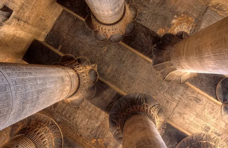 Esna Temple astronomical ceiling zodiac and cryptographic ram inscriptions Egypt 2026 — Roman period unique texts