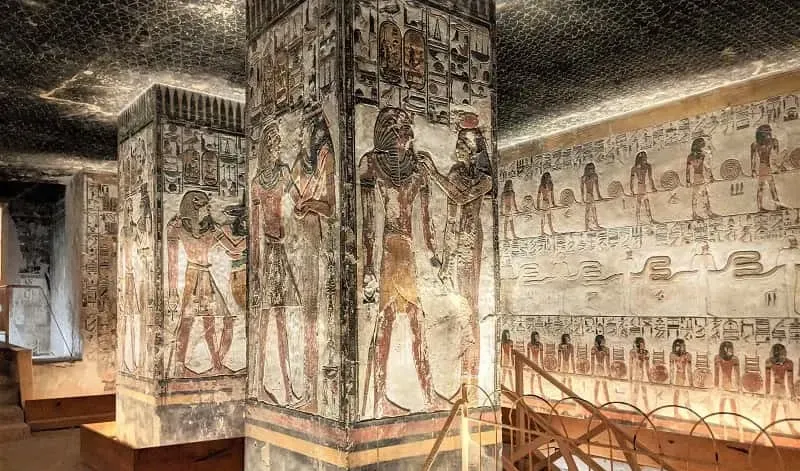 Valley of the Kings visited with Mövenpick MS Sunray  luxury Egypt 2026