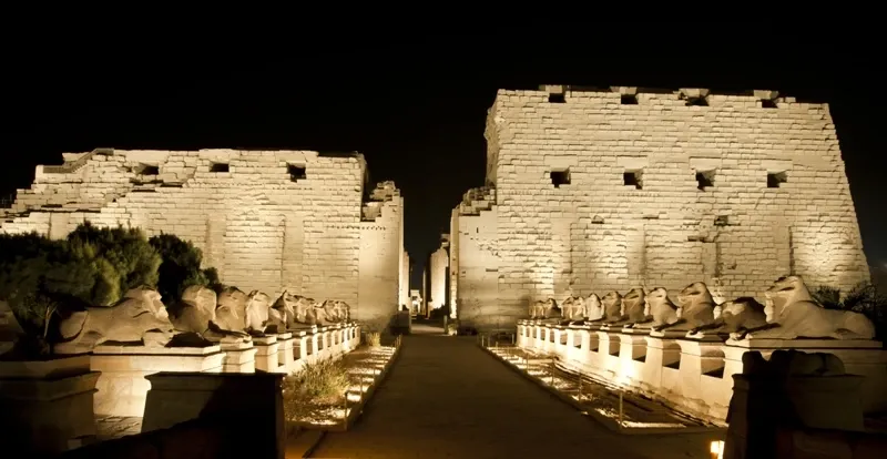 Luxor day tour Karnak Temple Great Hypostyle Hall — private guided excursion Best Nile Cruises 2026